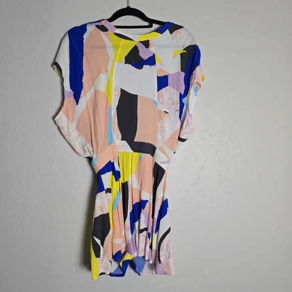 Plum Pretty Sugar Open Back Romper Size Xs/S - Picture 4 of 10